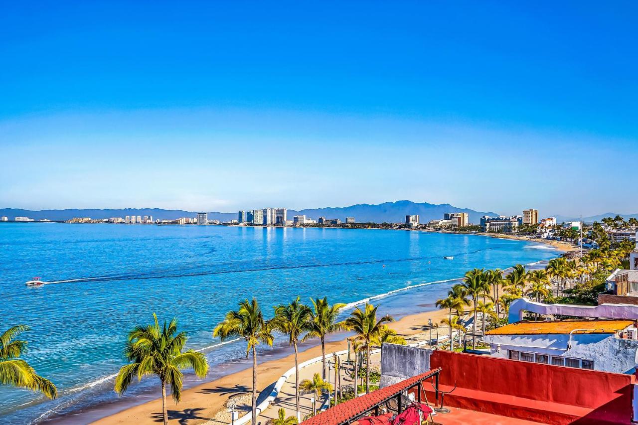 Malecon Beach Side Downtown Condo Puerto Vallarta Kültér fotó