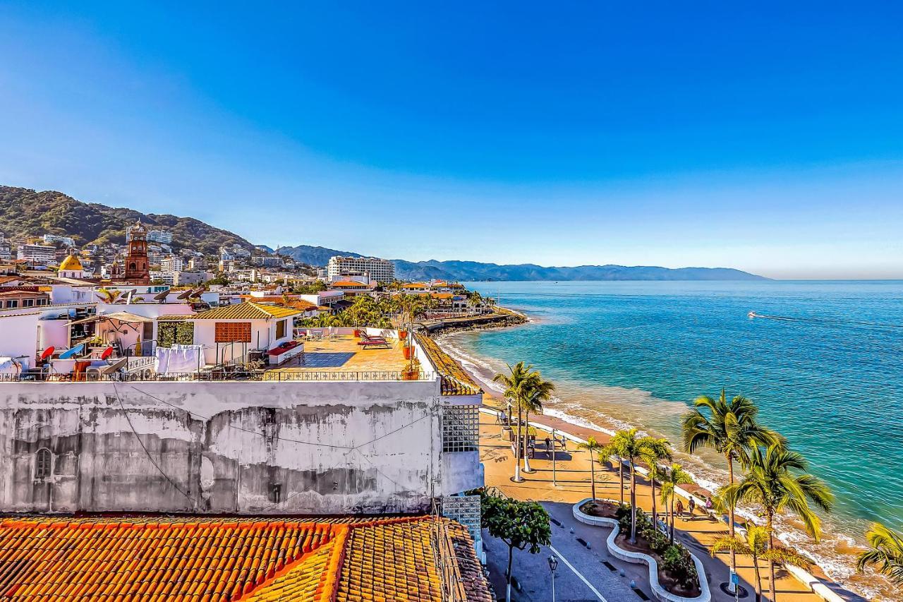 Malecon Beach Side Downtown Condo Puerto Vallarta Kültér fotó